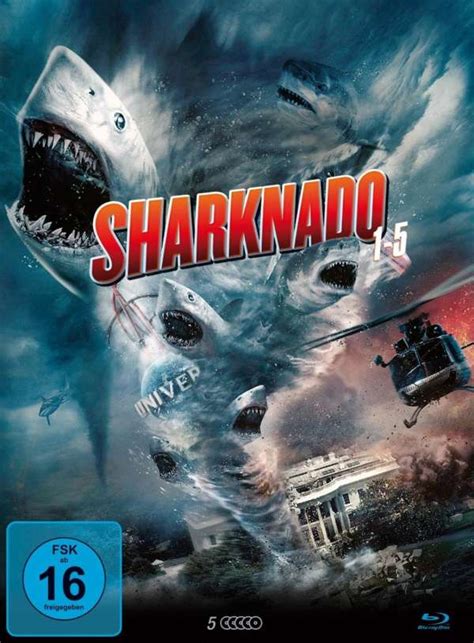 Sharknado 1 5 Blu Ray Im Mediabook Jpc