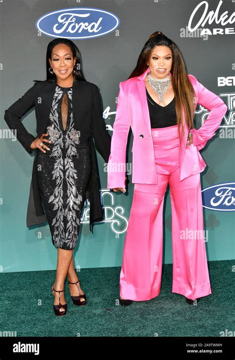 Las Vegas Nv Usa 17th Nov 2019 Tichina Arnold And Tisha Campbell