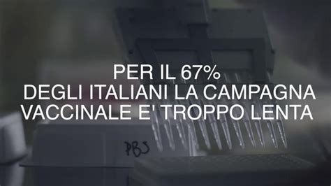 Coronavirus Il Degli Italiana Pensa Che La Campagna Vaccinale Sia