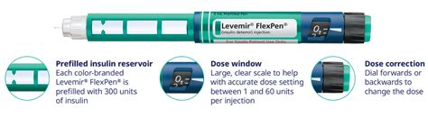 How To Take Levemir Levemir Insulin Detemir Injection Units Ml