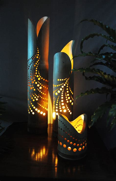 Bamboe Lamp Mutare Verlichting Electra Bambooban Bamboo Diy