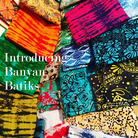 Modern Batik Fabric Introducing Banyan Batiks Fresh From Bali