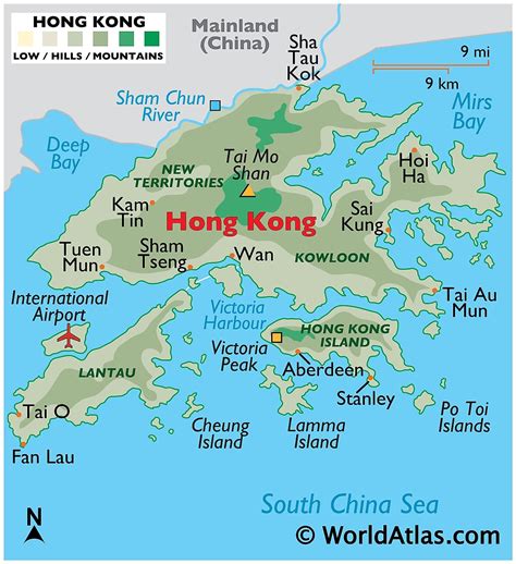 Hong Kong Maps And Facts Weltatlas