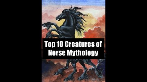 Top 10 Creatures Of Norse Mythology Youtube