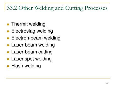 Ppt Chapter 33 Other Welding Processes Brazing And Soldering