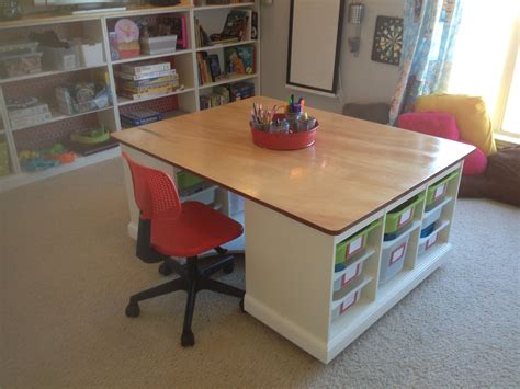 Image Result For Ikea Trofast Playroom Ideas Craft Table Diy Craft