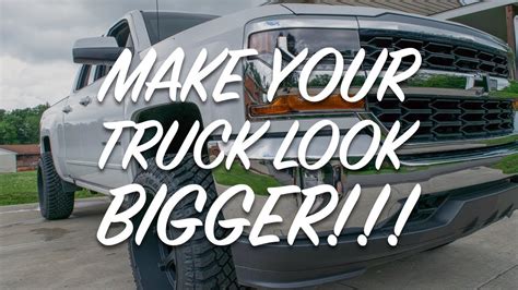 How To Make Your Truck Look More Aggressive Update