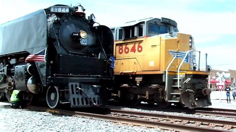 Union Pacific Steam Locomotive X844 The Great Chase Youtube