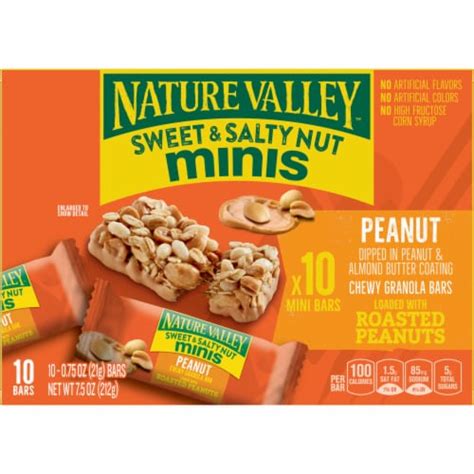 Nature Valley Whole Grain Peanut Sweet And Salty Nut Chewy Mini Granola