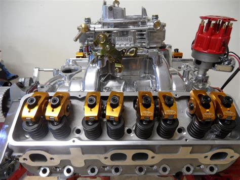 Small Block Chev Aluminium Heads 180cc Intake Runners Complete Package