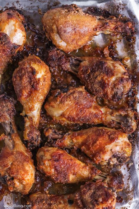 Continue cooking the chicken legs for about 10 minutes. Oven Baked Drumsticks Recipe | Lil' Luna