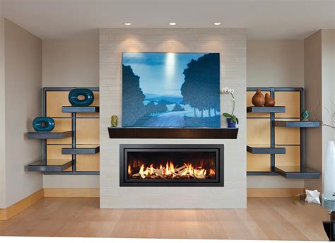 Einzigartig Modern Linear Gas Fireplace Home Inspiration