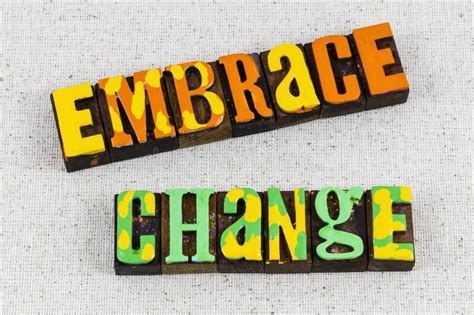 Embrace Change Improvement Positive Attitude Career Success Challenge
