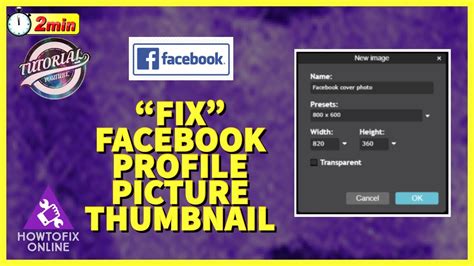 How To Fix Facebook Profile Picture Thumbnail 2022 Youtube
