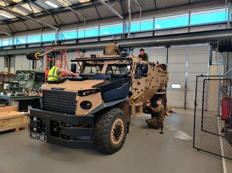 British Army Upgrades Its Foxhound Armoured Vehicles In 2020 Armored