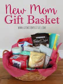 Why make handmade gifts for mom. New Mom Gift Basket | January | New mom gift basket, Gifts ...