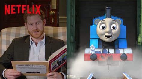 Prince Harry Introduces Thomas And The Royal Engine 🚂 Netflix Jr Youtube