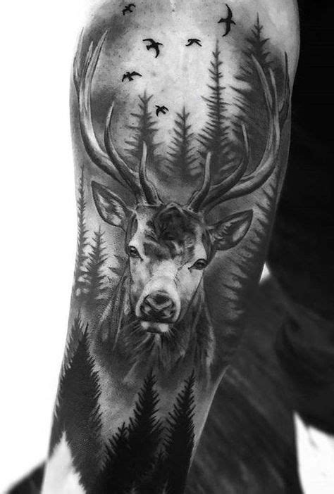 8 Best Geometric Tattoo Deer Ideas Stag Tattoo Tattoos For Guys