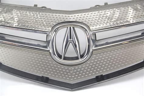 Acura Mdx Front Upper Grille Grill Green Wemblem Oem 75100 Stx A01 Oem