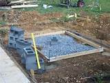 Hot Tub Foundation Pictures