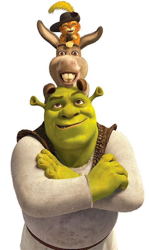 Shrek Computer Animated Movie Green Ogre Character Profile