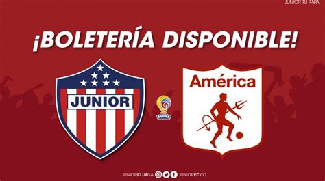 Predictions & head to head stats for junior vs. JUNIOR vs. AMÉRICA DE CALI: ADQUIERE YA TU BOLETA ...