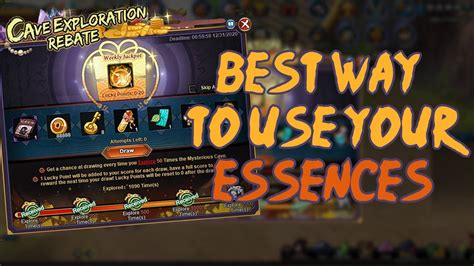 How To Use Your Essences Properly Cave Keys Rebate Beginners Guide