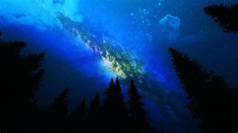 Sci Fi Milky Way 4k Ultra Hd Wallpaper Background Image 3840x2160