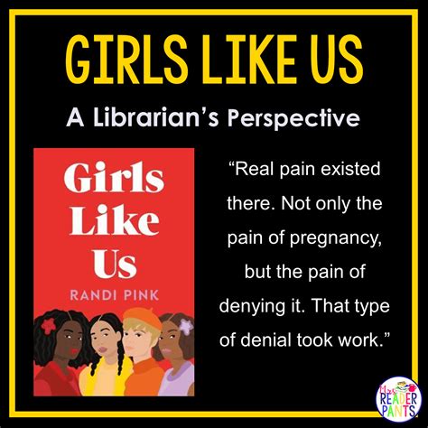 Girls Like Us By Randi Pink A Librarians Perspective Mrs Readerpants
