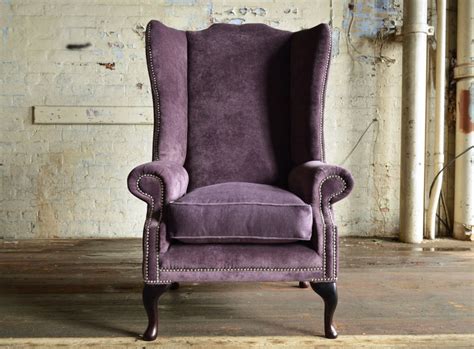 .reclining chairs leather armchairs chair beds sofa legs kids armchairs leather/coated fabric chaises. Alston Velvet Chesterfield Wing Chair | Abode Sofas