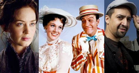 mary poppins returns gets emily blunt and lin manuel miranda