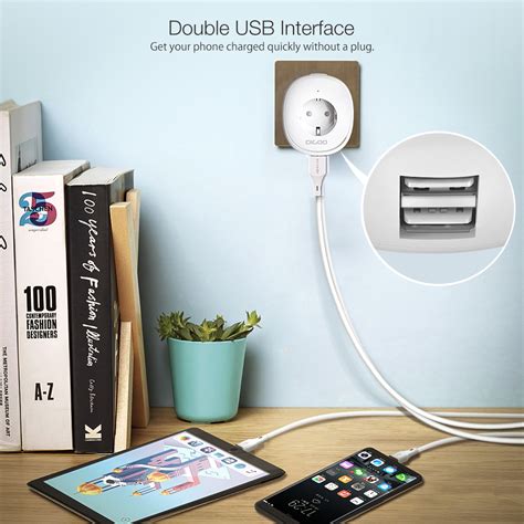 €8 With Coupon For Digoo Dg Sp01 10a Dual Usb Interface Led Night Light