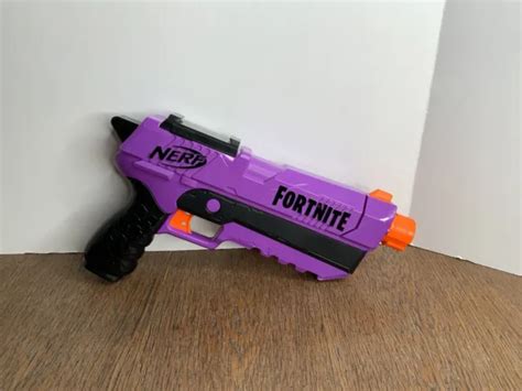 Nerf Gun Fortnite Purple Sp L Single Shot Blaster Gun 1288 Picclick