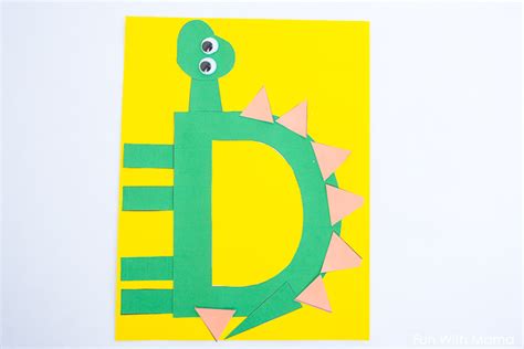 Printable Letter D Crafts D Is For Dinosaur Fun With Mama