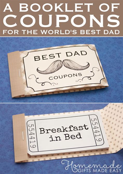 What is the best present for dad. Inexpensive Homemade Christmas Gifts