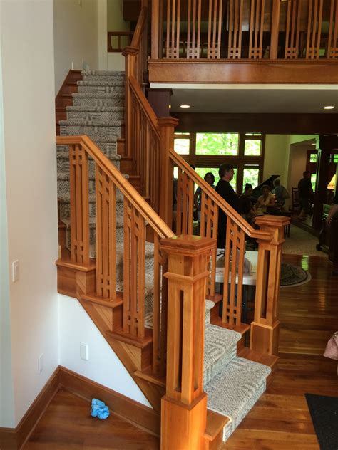 20 Wood Stair Railing Ideas