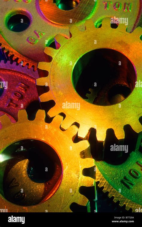 Cogs And Gear Wheels High Resolution Stock Photography And Images Alamy