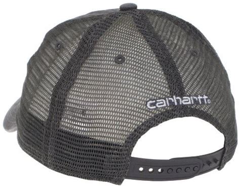 Carhartt Mens Canvas Mesh Back Cap Army Navy Now