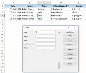How To Create A Data Entry Form In Excel Step By Step Guide King Of