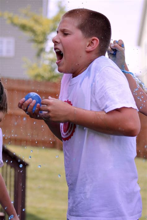 Bolling With 5 Water Balloon Fight
