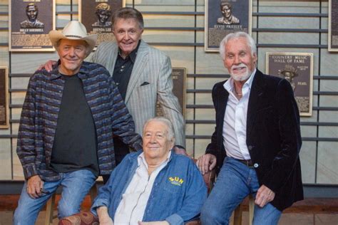 Bill Anderson With Bobby Bare Kenny Rogers And Cowboy Jack Clement