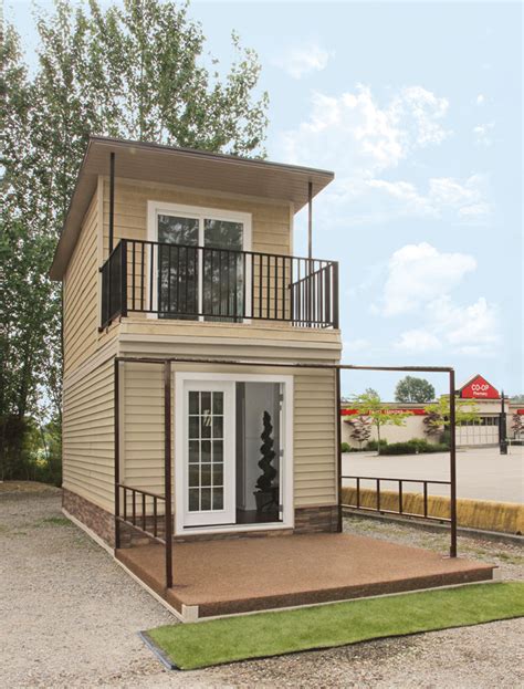 The Eagle 1 A 350 Sq Ft 2 Story Steel Framed Micro Home