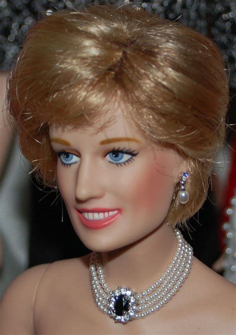 Pin On Franklin Mint Princess Diana Kate Doll Jewelry