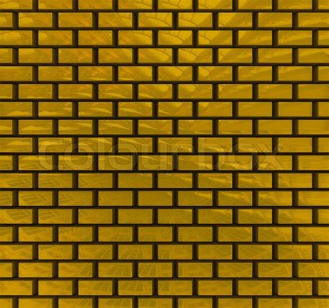 Gold Bricks Texture Stock Photo Colourbox