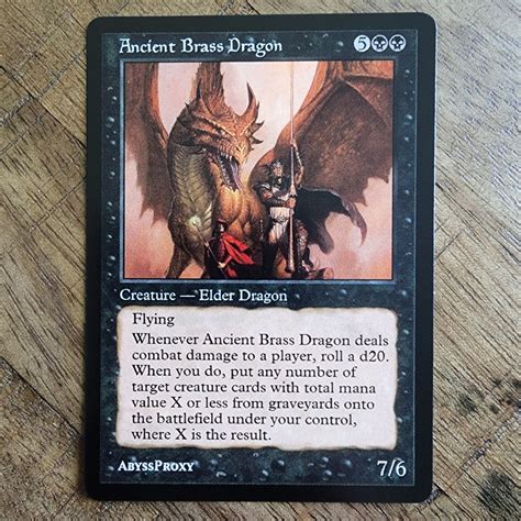 Ancient Brass Dragon A Abyss Proxy Shop