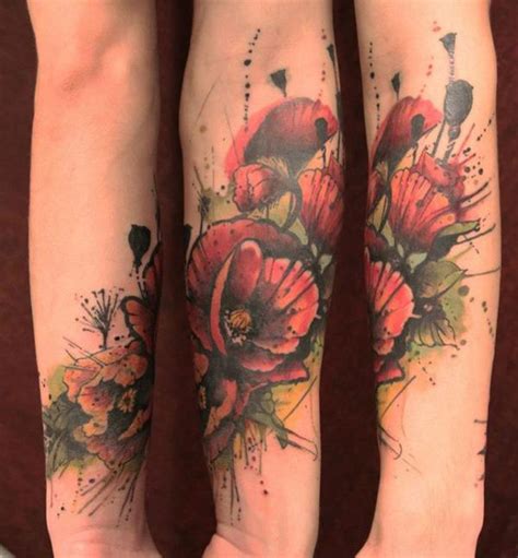 60 Beautiful Poppy Tattoos Cuded