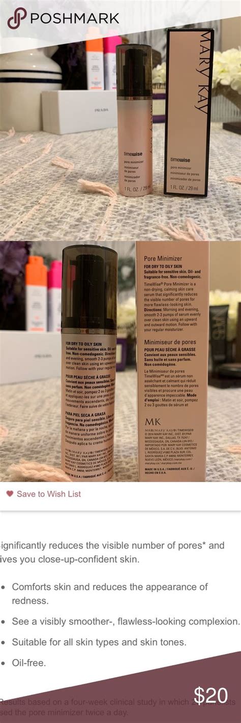 Does have a little wear along the edges of the box. (Sold) 🥰🙌🏻 Mary Kay Pore Minimizer NWT | Minimize pores ...