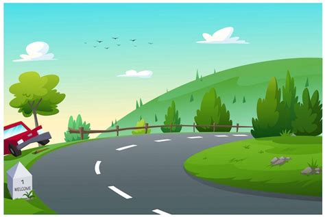 Street Road Background Clipart 285 088 Road Clip Art Images On Gograph