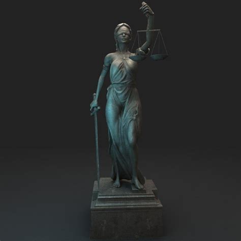 Lady Justice Themis 3d Max Lady Justice Lady Justice Statue Justice