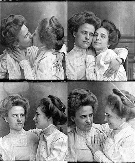 Photobooth Photos Of A Same Sex Couple Taken In 1900s R Oldschoolcool